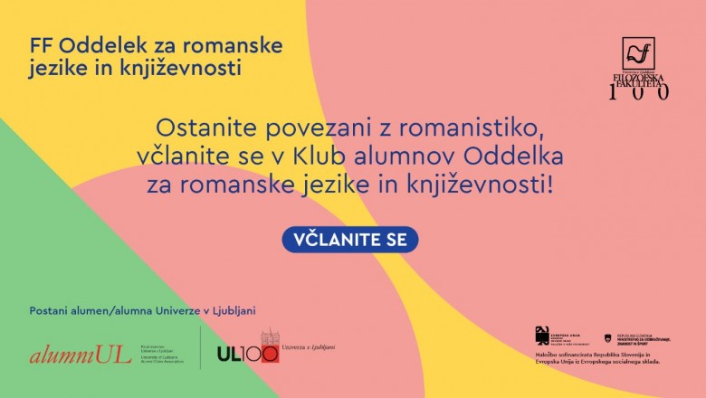 Klub alumnov Oddelka za romanske jezike in književnost