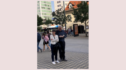 Starejši prebivalci potujejo – na svoj način (foto: Irma Potočnik Slavič)