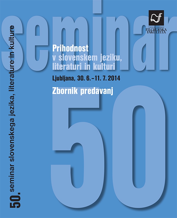 50. seminar slovenskega jezika, literature in kulture