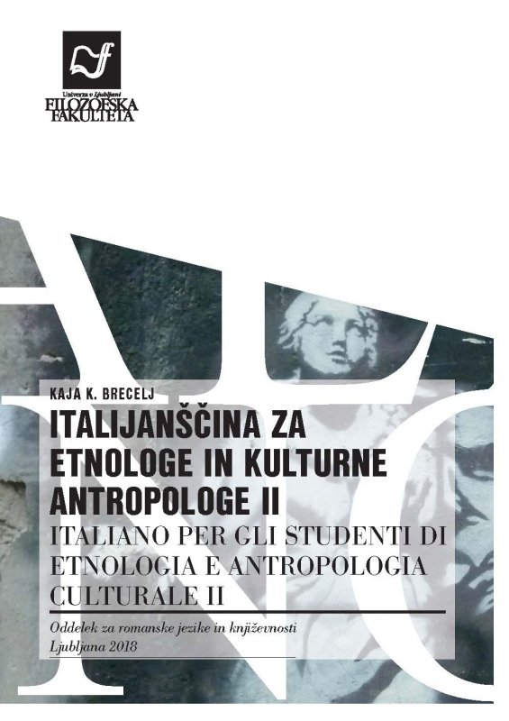 Italijanščina za etnologe in kulturne antropologe II